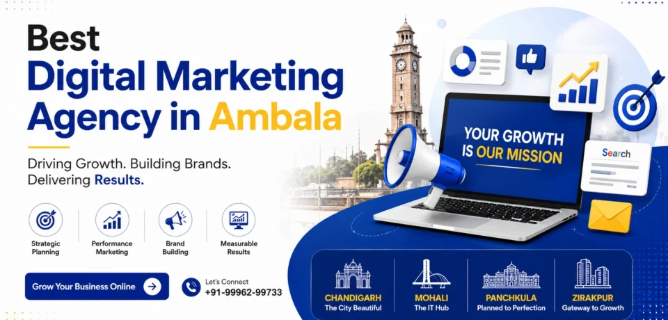 Best Digital Marketing Agency in Ambala
