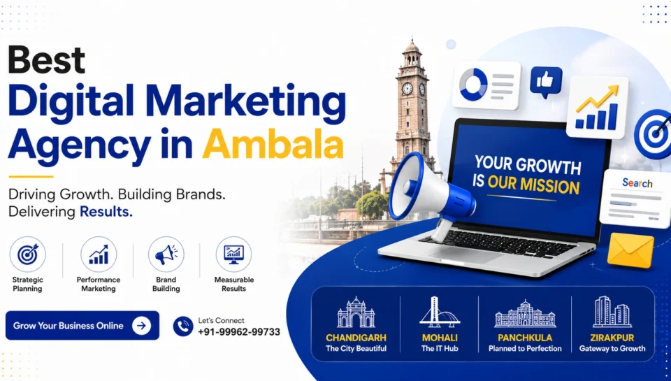 Best Digital Marketing Agency in Ambala